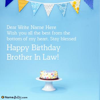 Birthday Wishes For Brother In Law