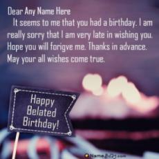 Create Happy Birthday Images With Name And Photo