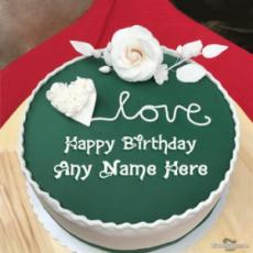 Create Birthday Cake With Name Editor