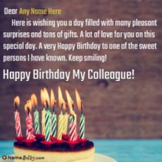 Create Happy Birthday Images With Name And Photo