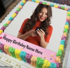 Write Name On Birthday Cake With Photo