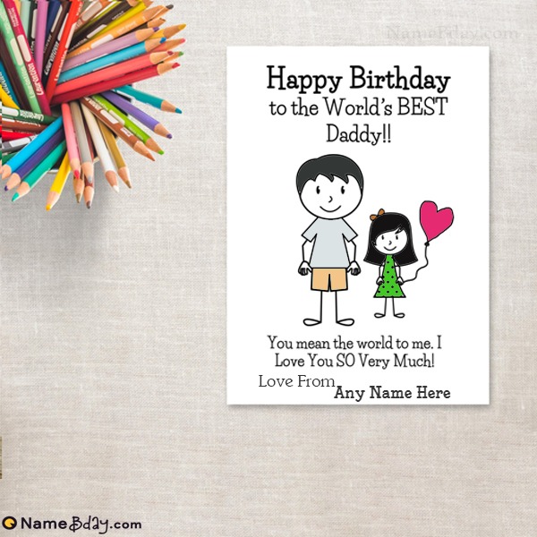 Featured image of post Happy Birthday Cards For Dad : Heartfelt birthday ecards for father make it easy to do just that.