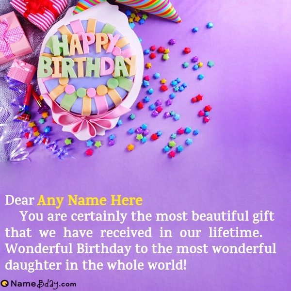 Birthday wishes for daughter