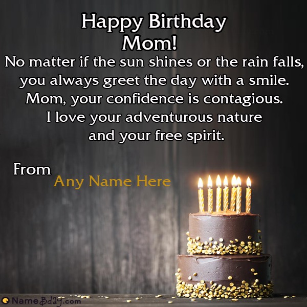 Special Birthday Wishes For Mom From Daughter