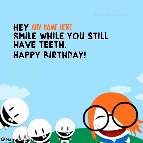 Create Funny Birthday Wishes For Sister