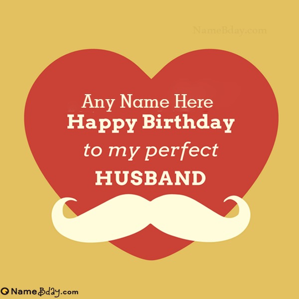 Happy Birthday Images For Husband With Name