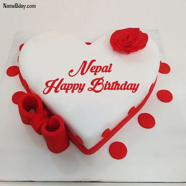 Happy Birthday Nepal Images of Cakes, Cards, Wishes