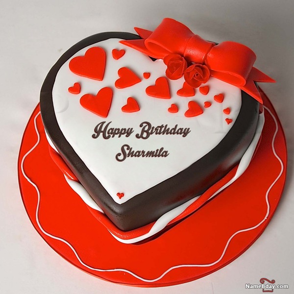 Happy Birthday Sharmila Images of Cakes, Cards, Wishes