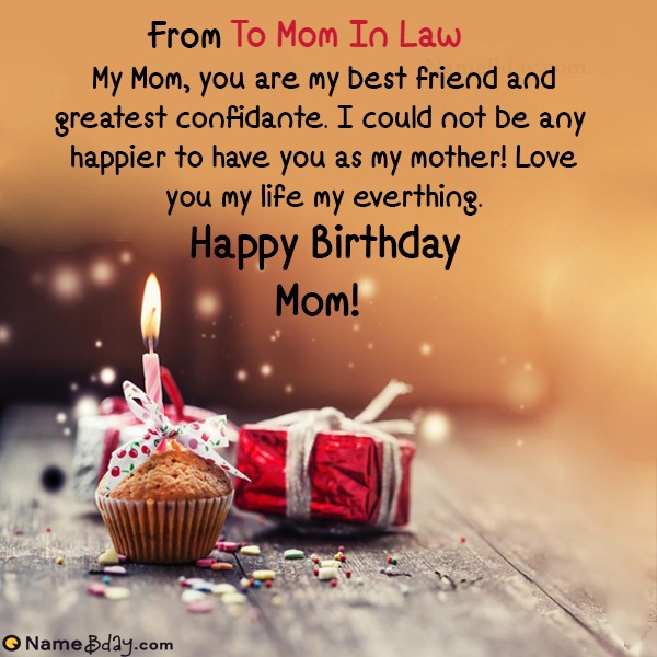 Happy Birthday Message To Mom In Law